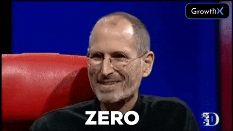Steve Jobs announcing zero server costs with Firebase and PWA